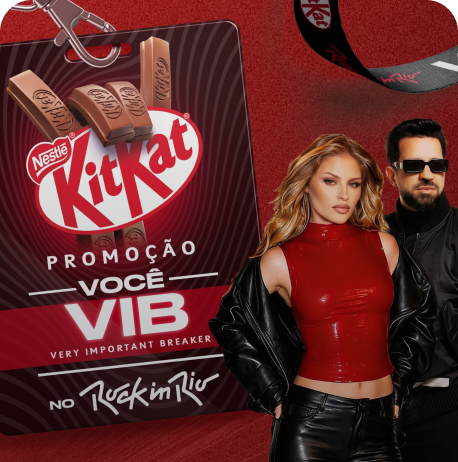 Promoção KITKAT® Você VIB no Rock in Rio